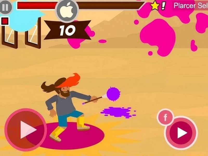 Powder Holi Zoomer Game Screenshot